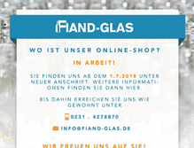 Tablet Screenshot of fiand-glas-shop.de